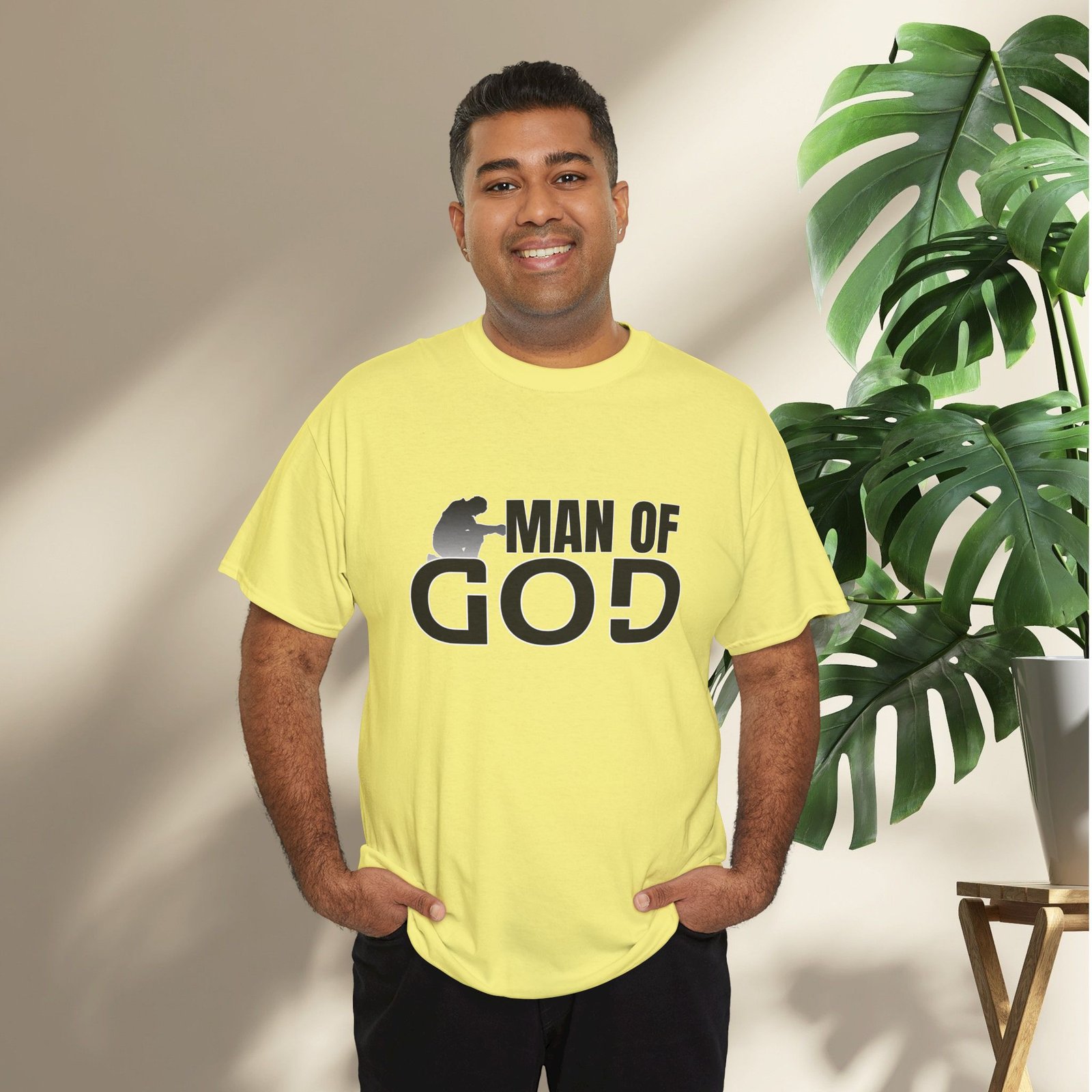 Man of God Unisex Heavy Cotton T-Shirt - Image 24