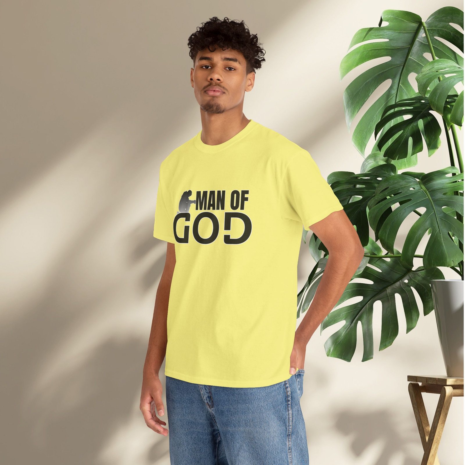 Man of God Unisex Heavy Cotton T-Shirt - Image 23