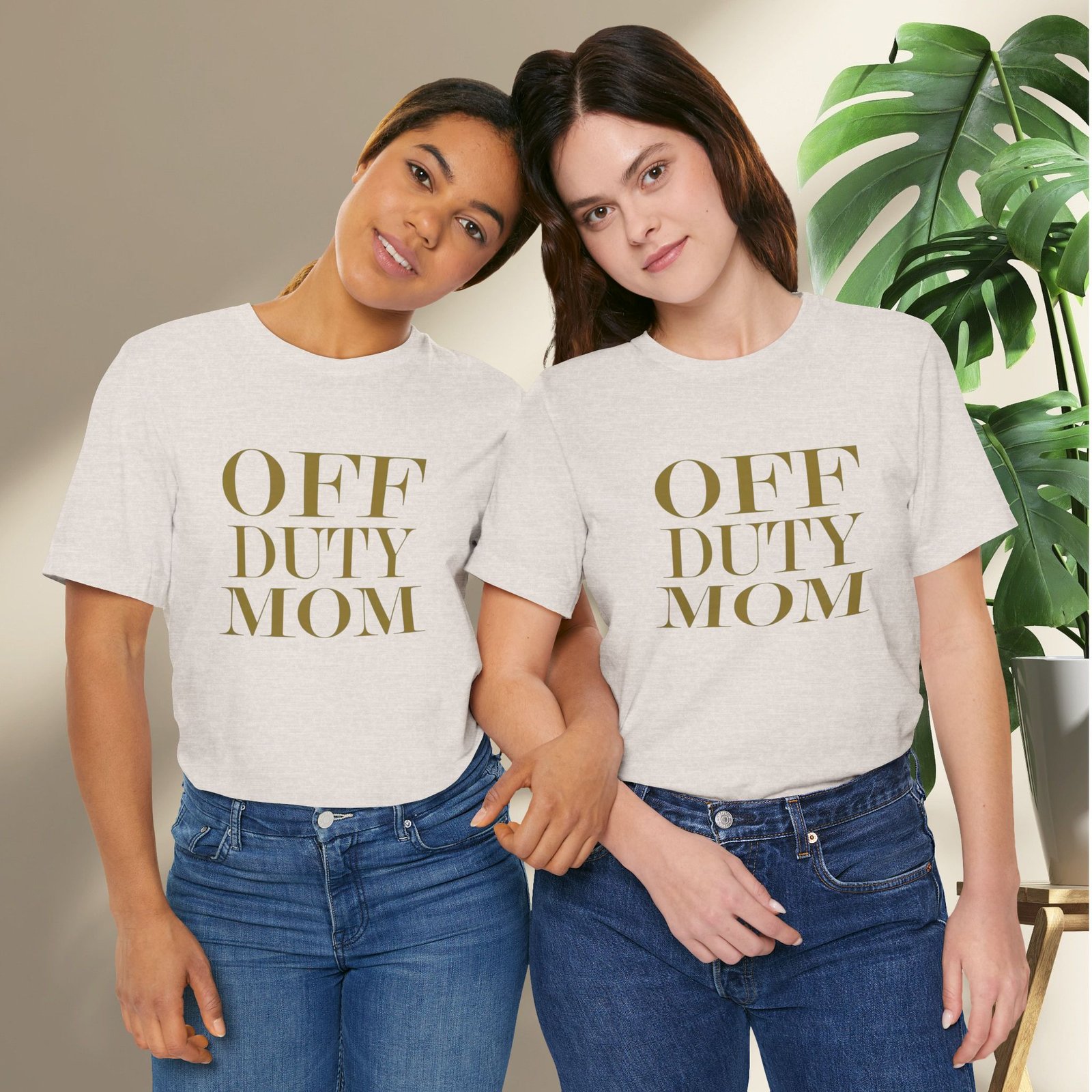 Mom Off Duty T-Shirt Graphic Tee - Image 18