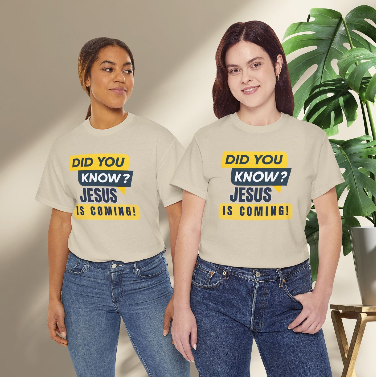 "Did You Know? Jesus Is Coming!" Unisex T-Shirt - Image 21