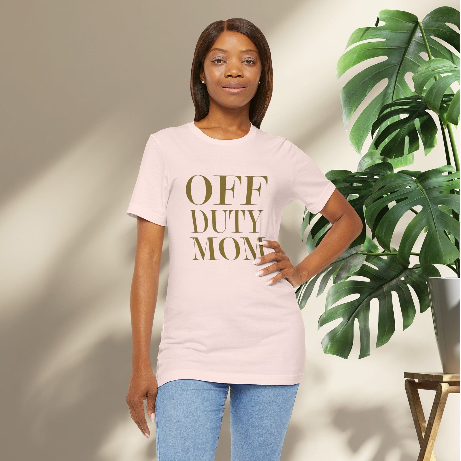 Mom Off Duty T-Shirt Graphic Tee - Image 10