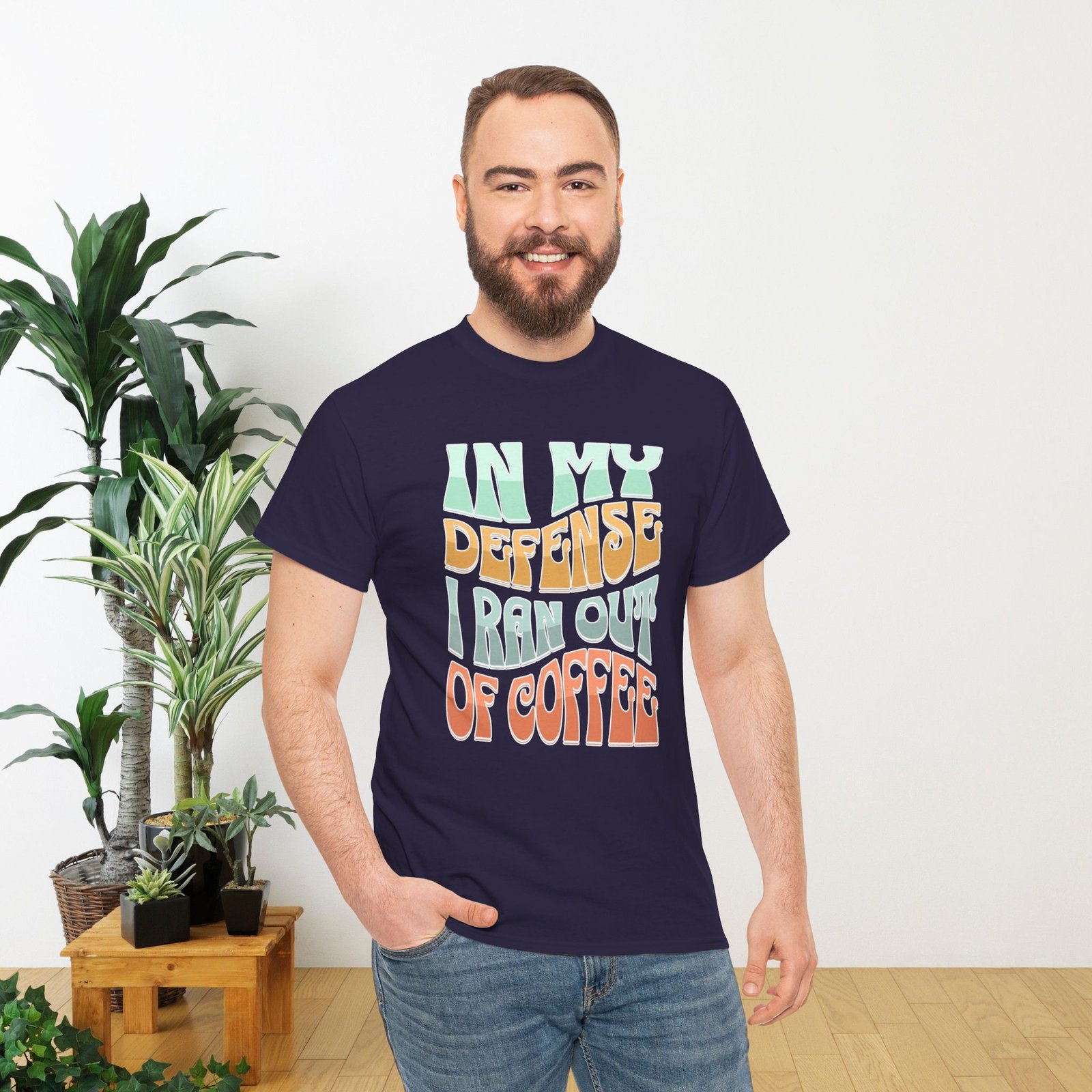 In my Defense, I rean out of Coffee Unisex T-Shirt - Image 32