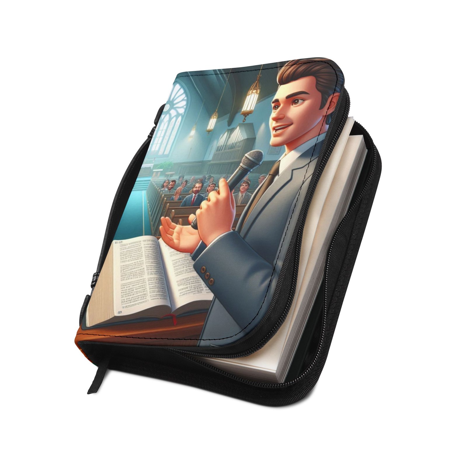 Preaching Pastor Bible Cover - Image 5