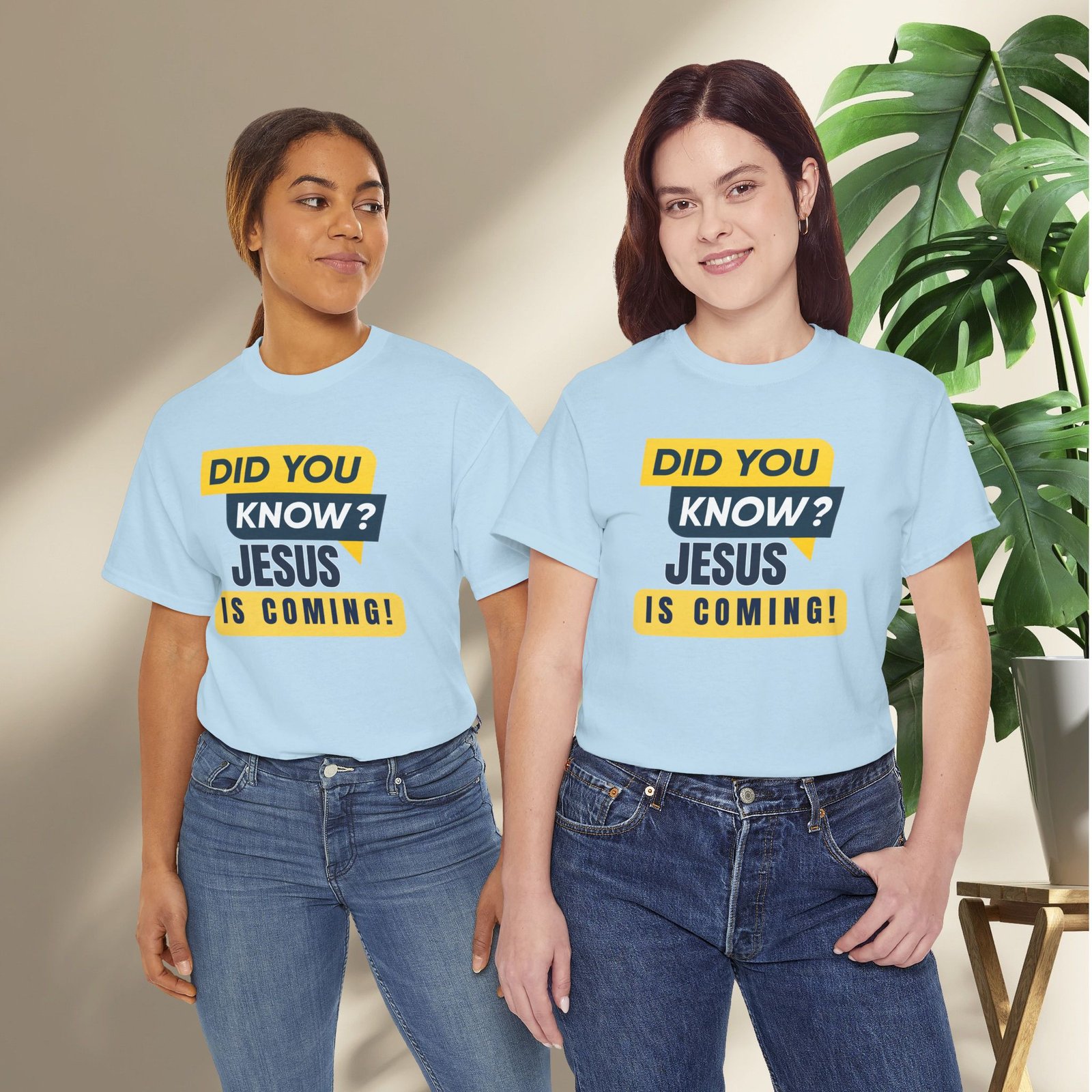 "Did You Know? Jesus Is Coming!" Unisex T-Shirt - Image 35