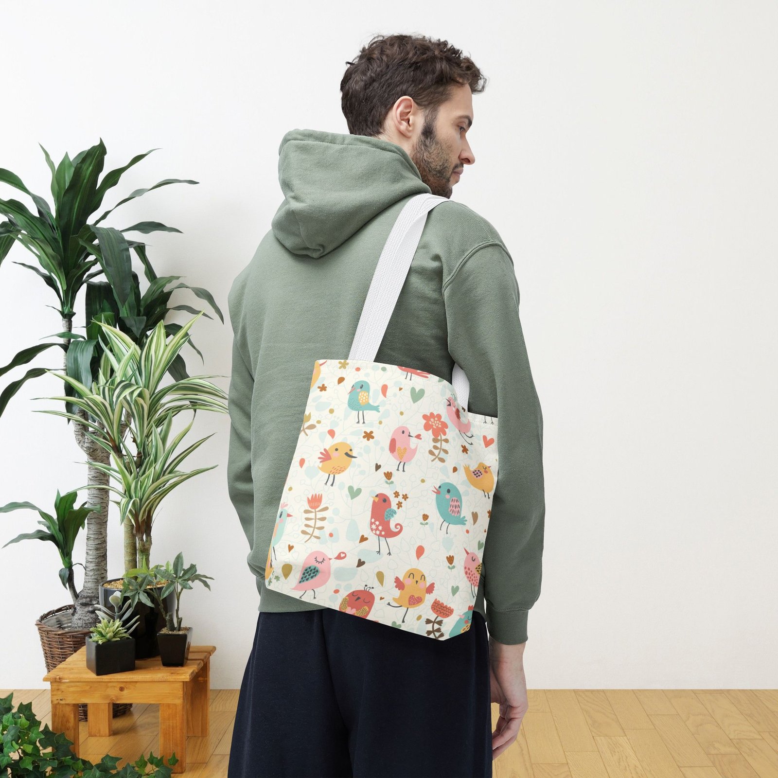 Bird Lover Print Tote Bag - Image 23