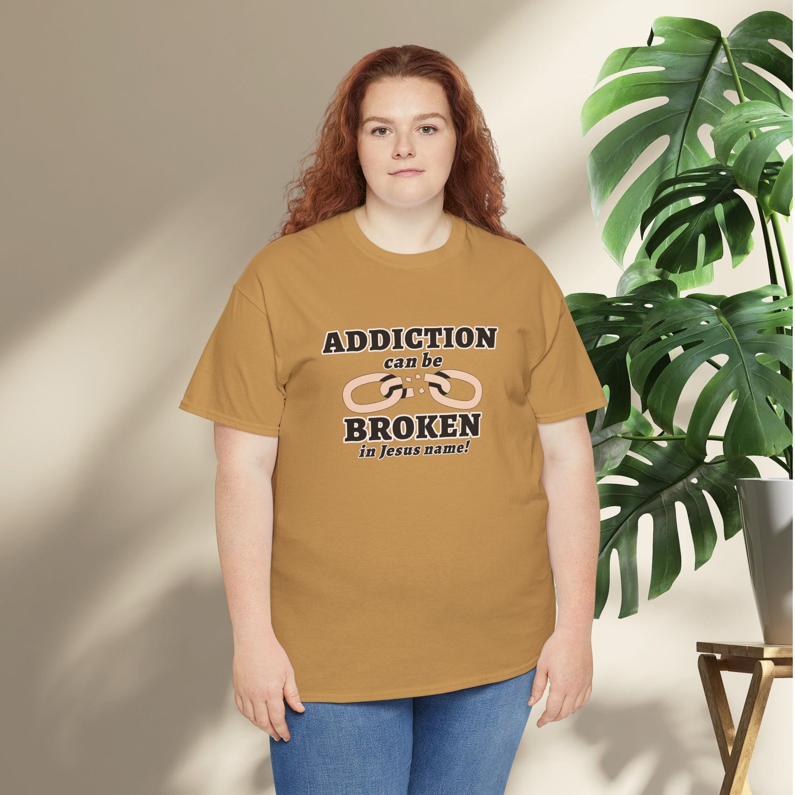 Addiction Can Be Broken  — Faith-Based Recovery T-Shirt - Image 19