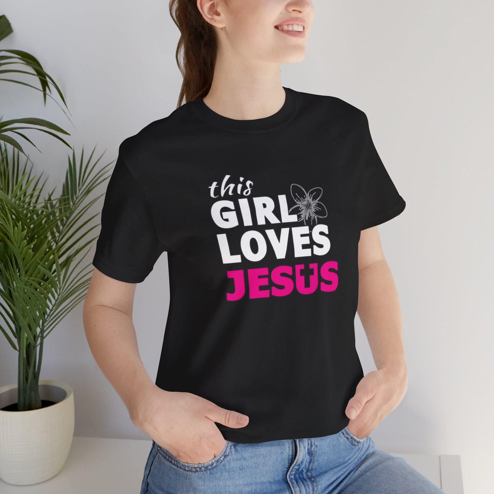 This Girl Loves Jesus T-Shirt - Image 16