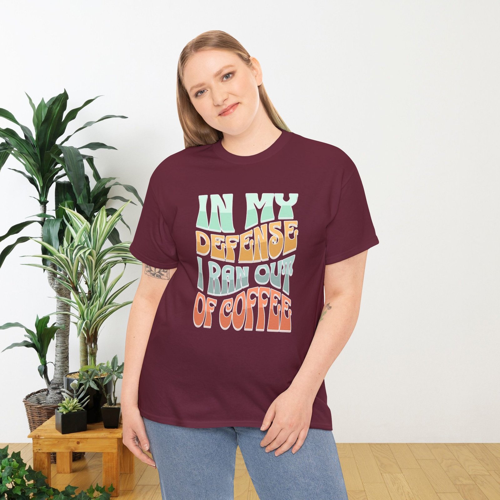 In my Defense, I rean out of Coffee Unisex T-Shirt - Image 10