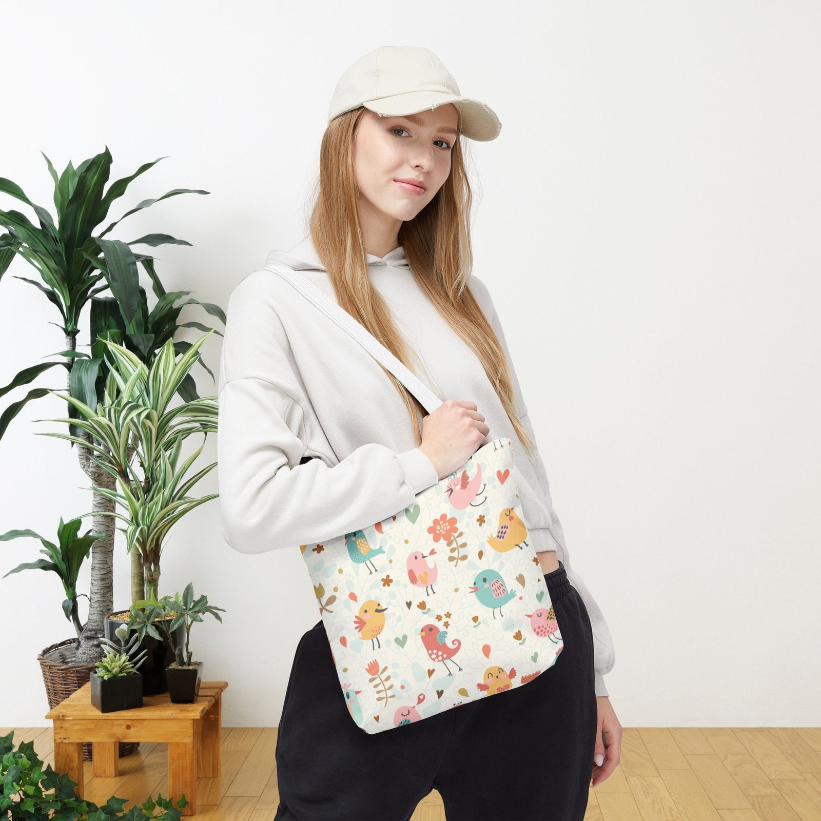 Bird Lover Print Tote Bag - Image 24