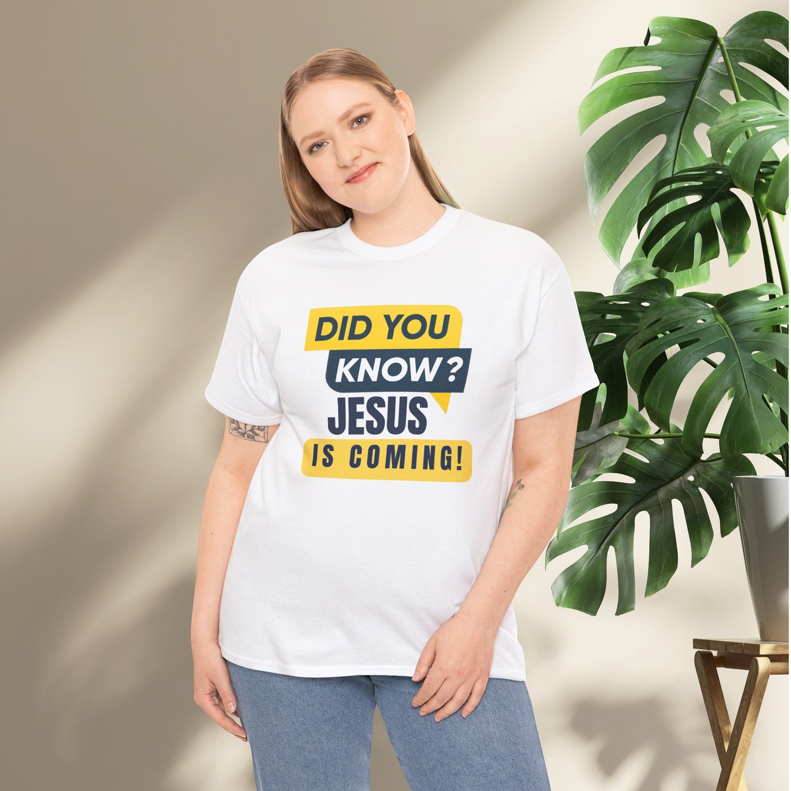 "Did You Know? Jesus Is Coming!" Unisex T-Shirt - Image 4