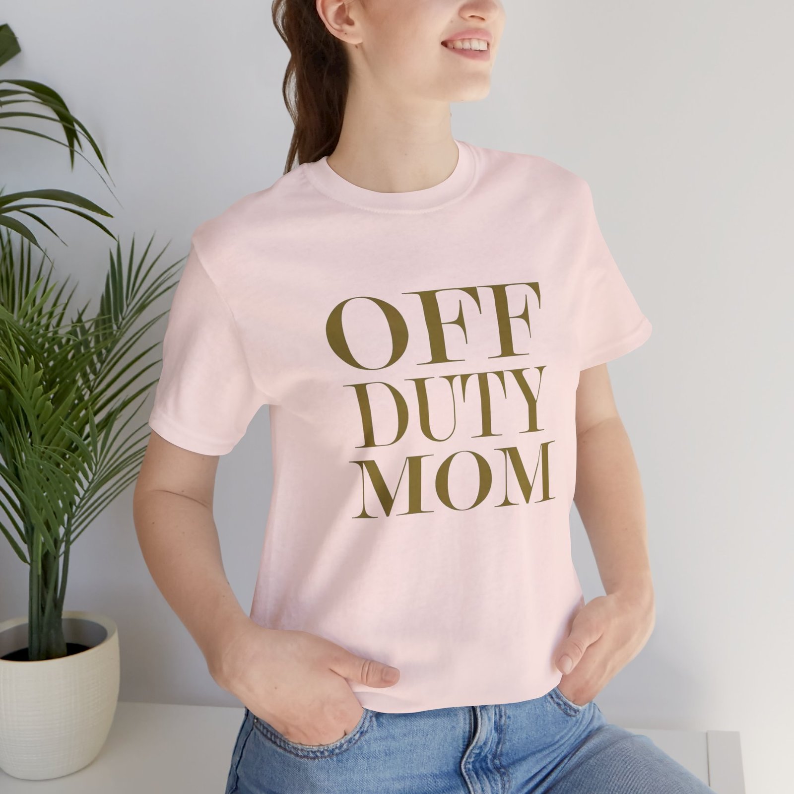 Mom Off Duty T-Shirt Graphic Tee - Image 11