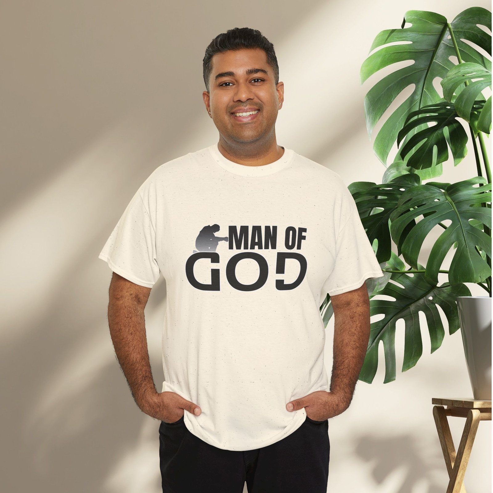 Man of God Unisex Heavy Cotton T-Shirt - Image 19