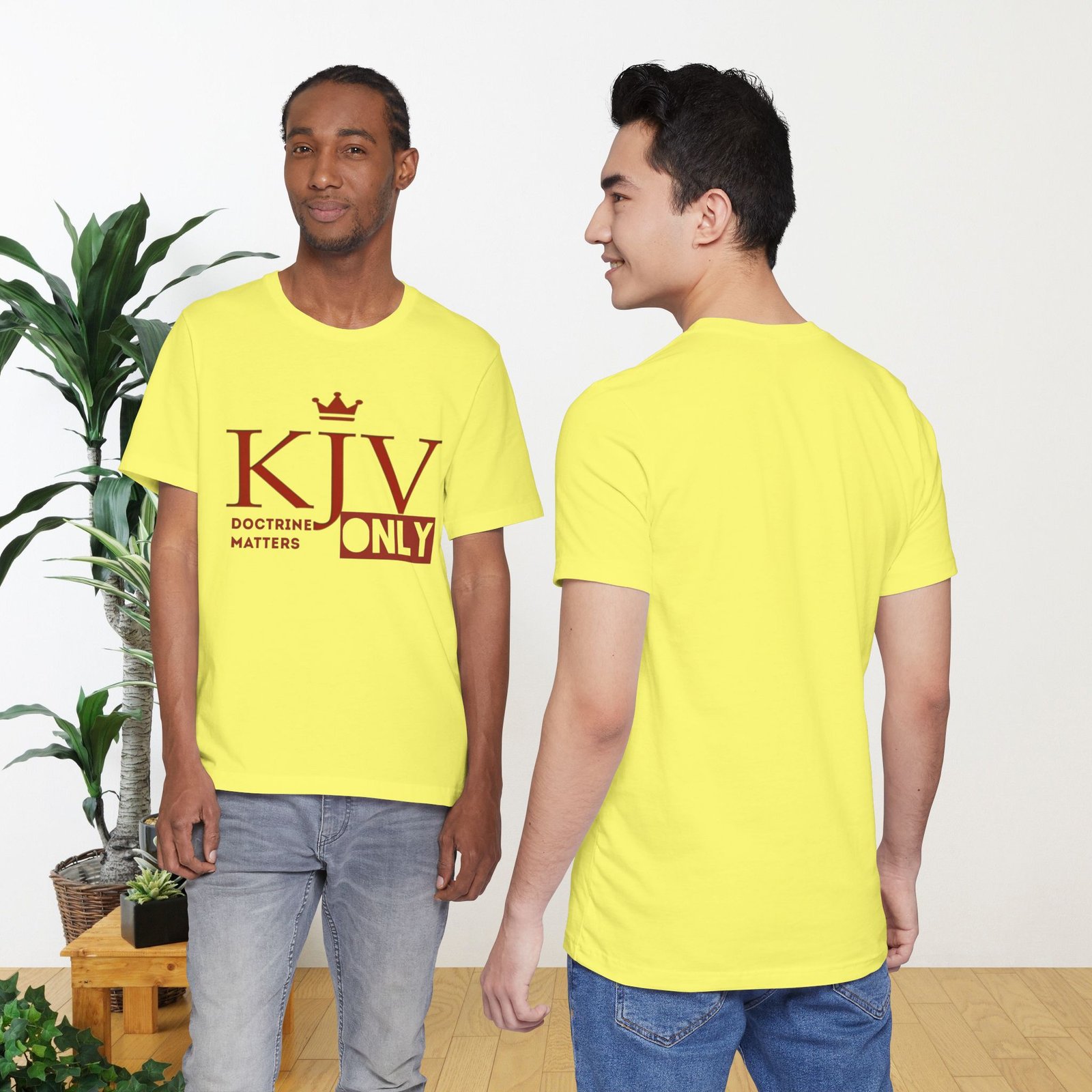 KJV Only - Doctrine Matters Unisex T-Shirt - Image 29