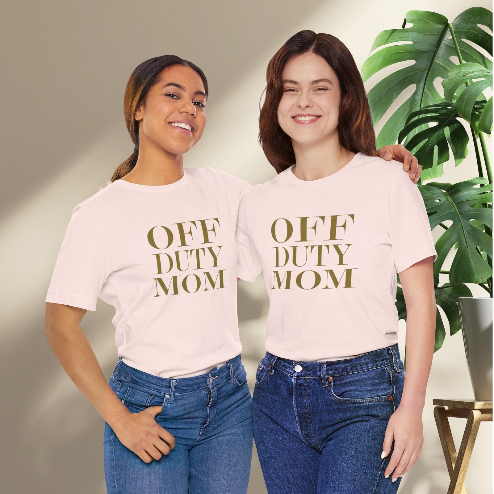 Mom Off Duty T-Shirt Graphic Tee - Image 13