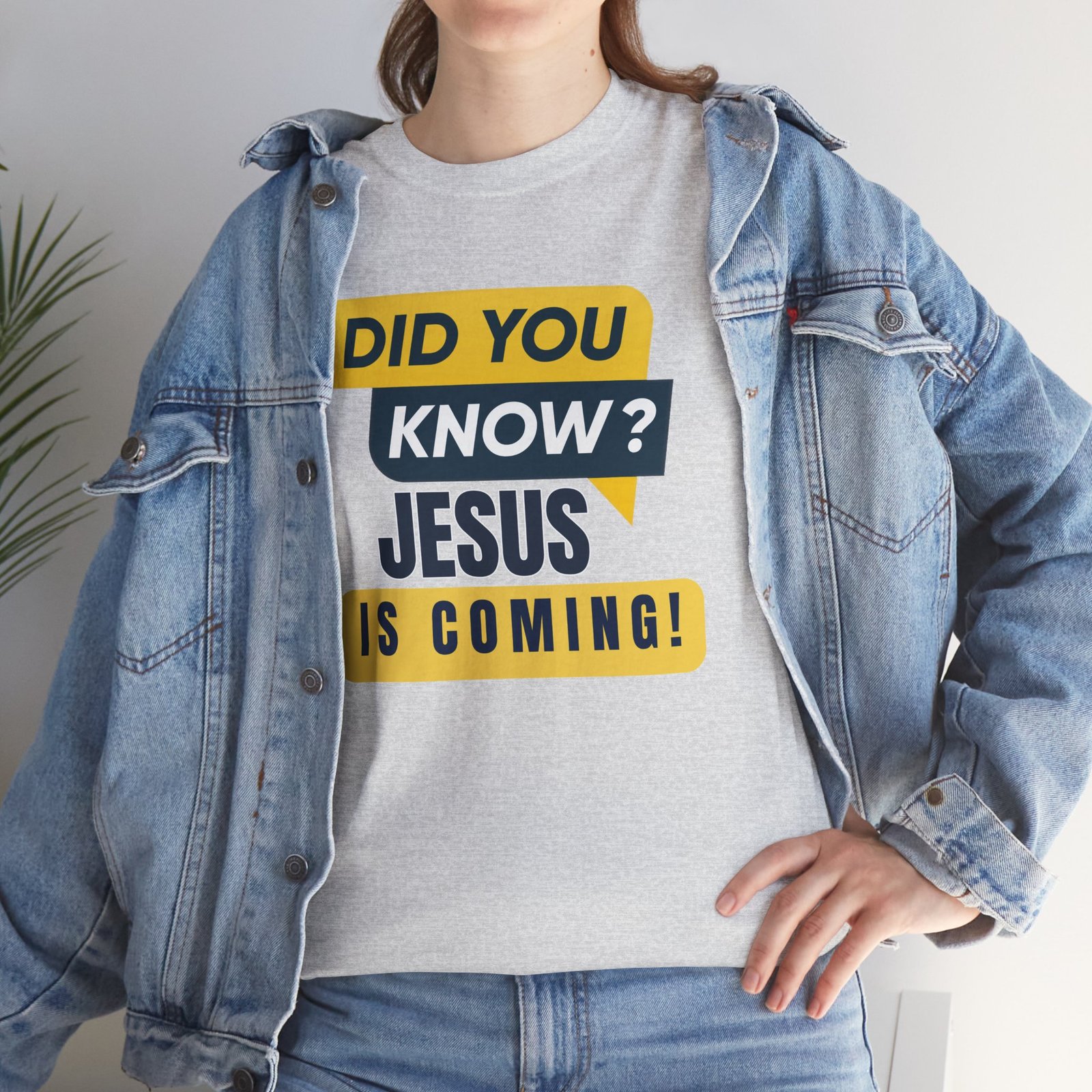 "Did You Know? Jesus Is Coming!" Unisex T-Shirt - Image 13