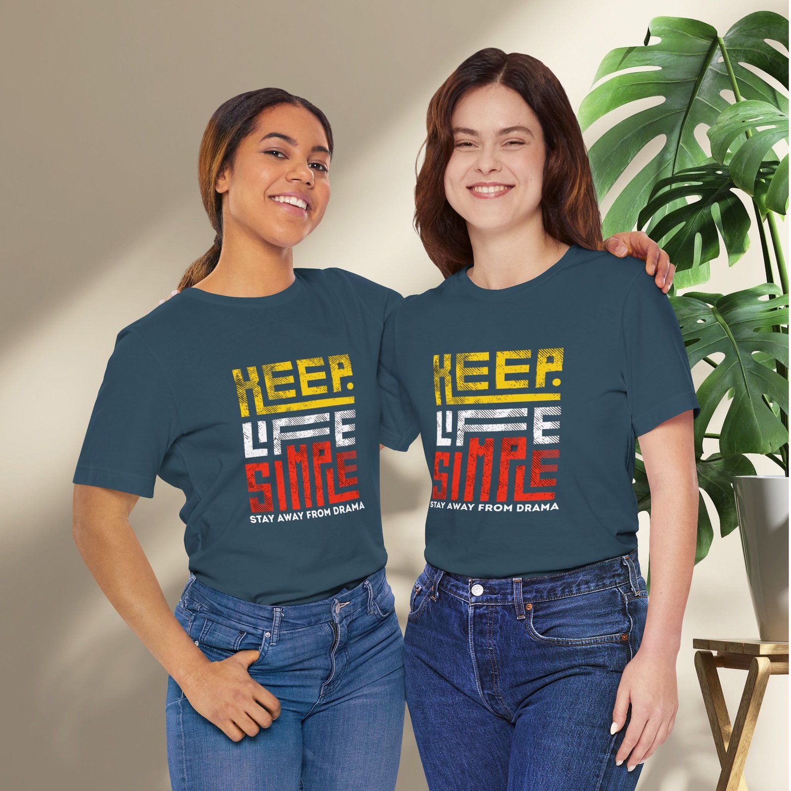Keep Life Simple Unisex Tee - Image 23