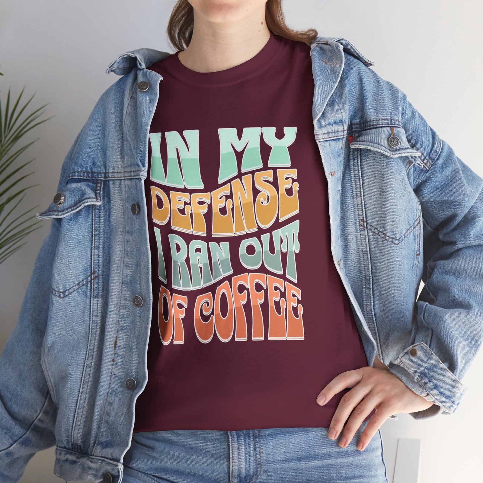 In my Defense, I rean out of Coffee Unisex T-Shirt - Image 12
