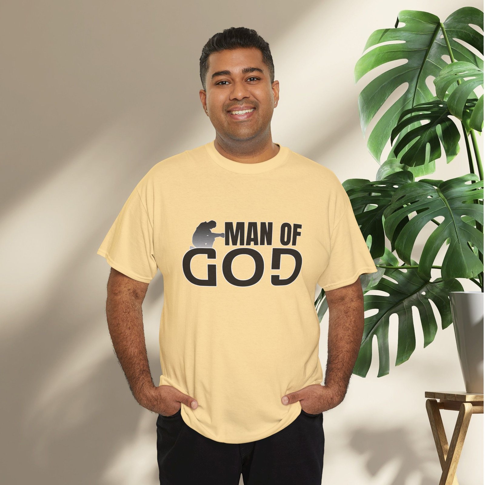 Man of God Unisex Heavy Cotton T-Shirt - Image 14
