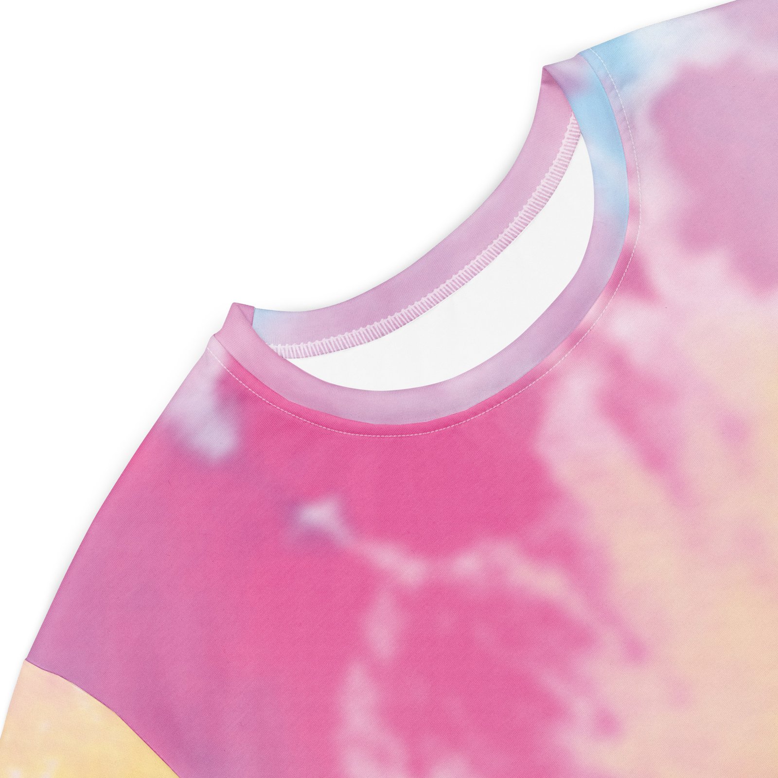 Pink Tie Dye Oversized T-shirt Dress - Image 5