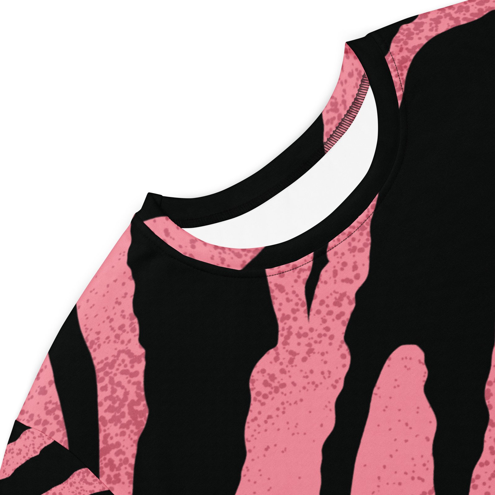 Pink Zebra Oversized T-Shirt Dress - Image 6