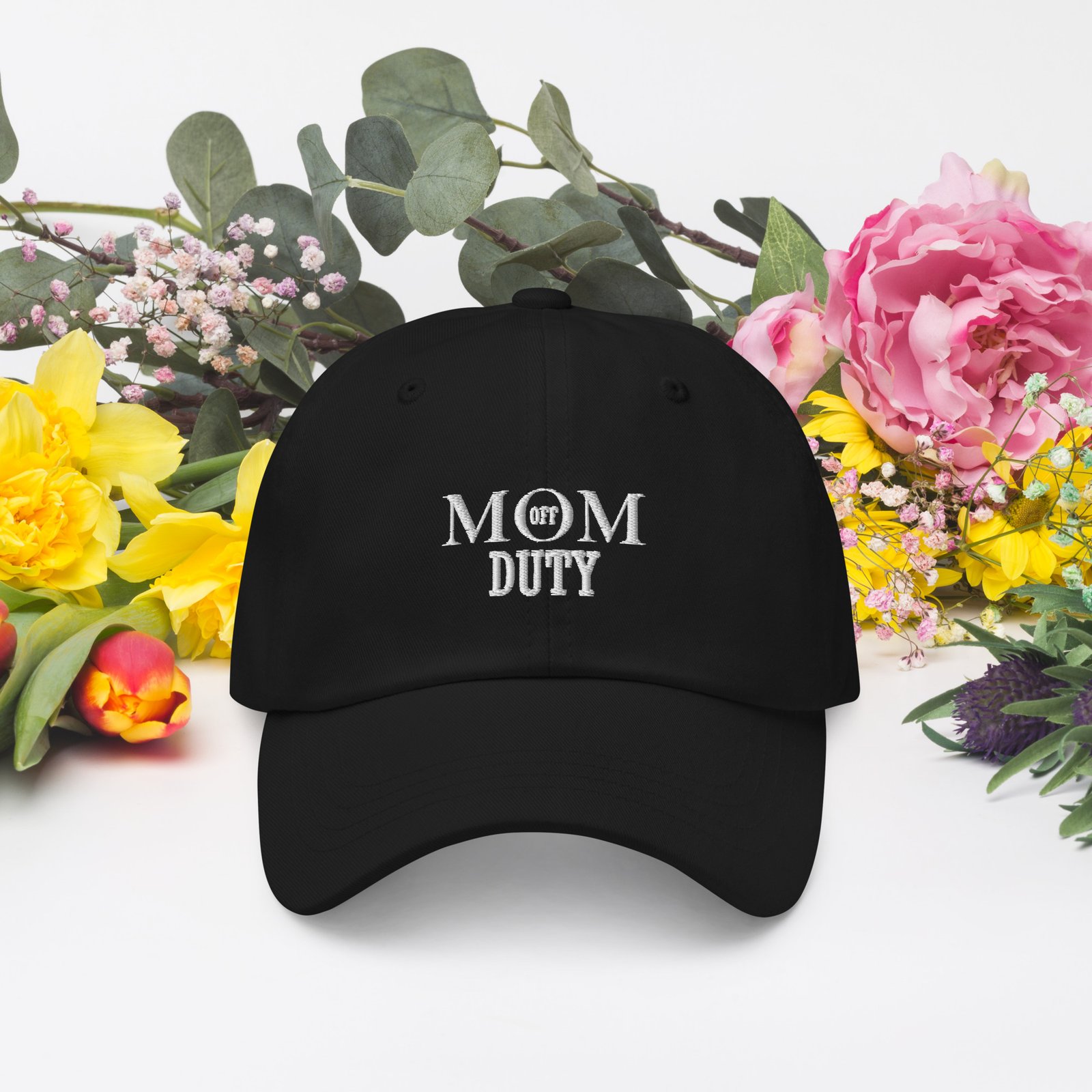 Mom Off Duty Dad Hat - Image 2