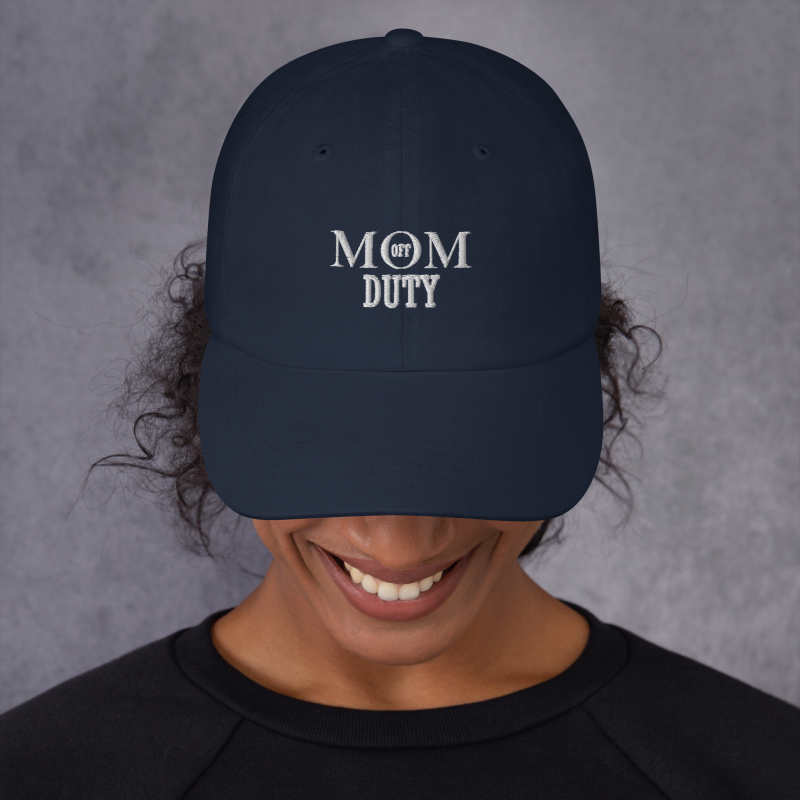 Mom Off Duty Dad Hat - Image 5