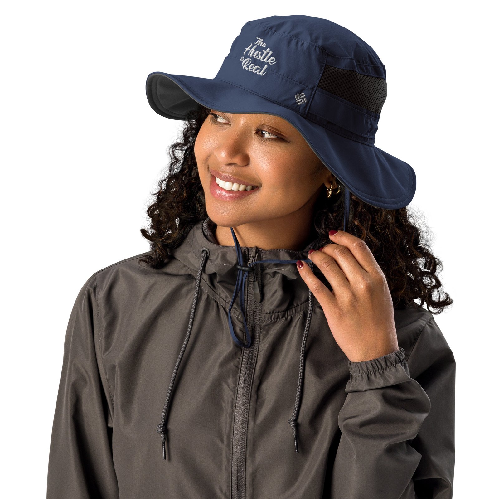 The Hustle is Real Columbia Booney Hat - Image 2