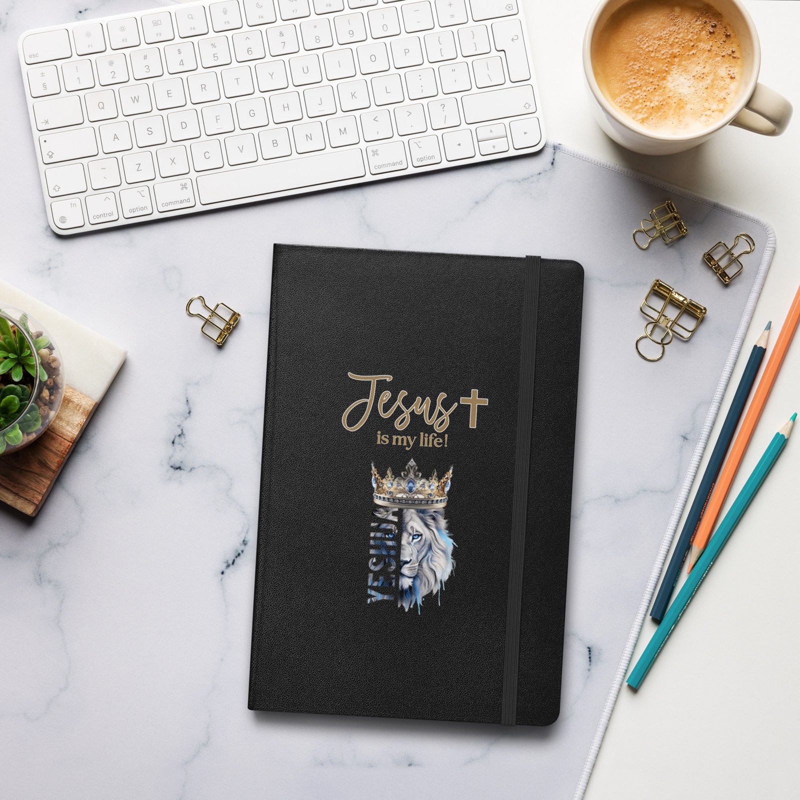 Jesus is my Life - Lion King Yeshua Hardcover Journal - Image 7