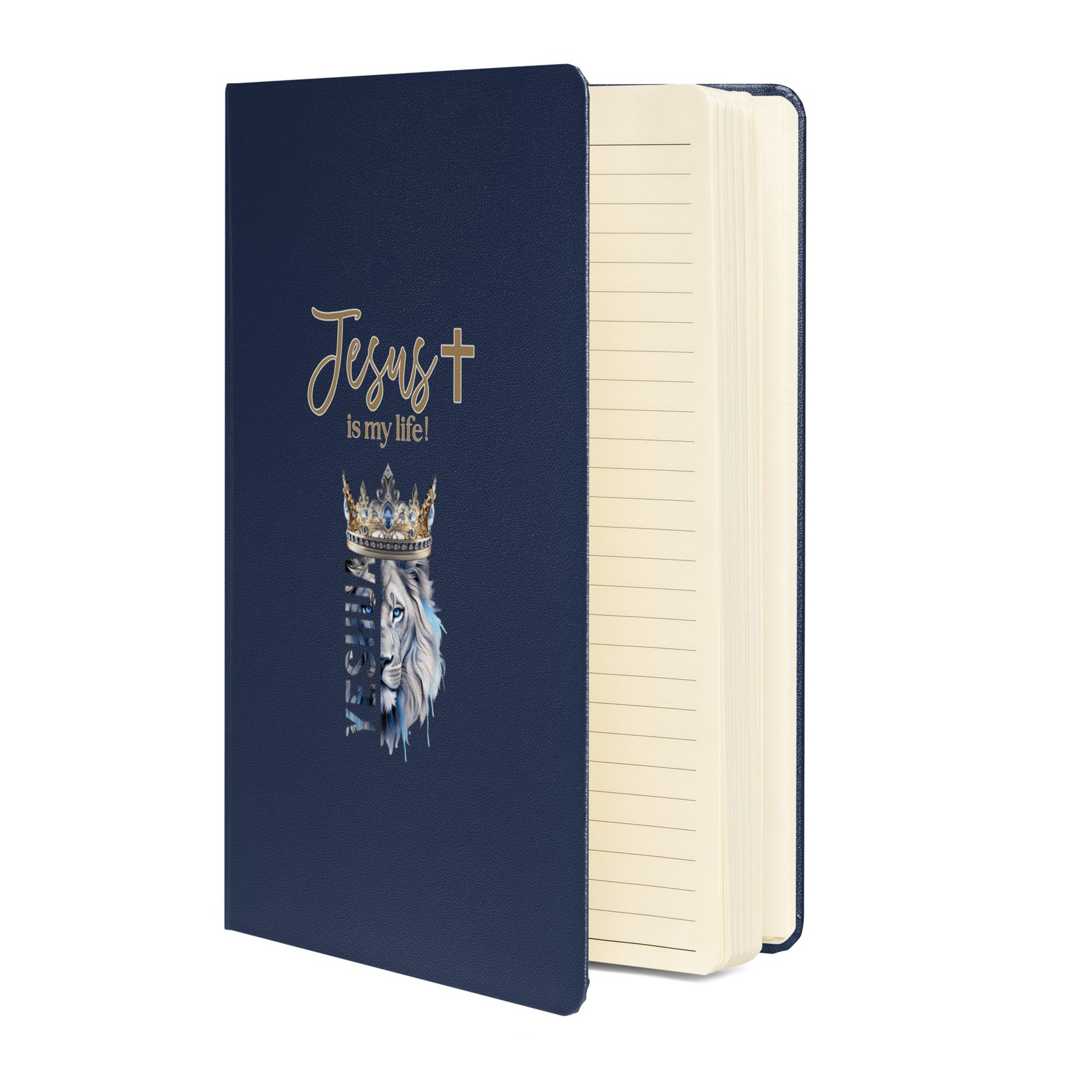 Jesus is my Life - Lion King Yeshua Hardcover Journal - Image 4
