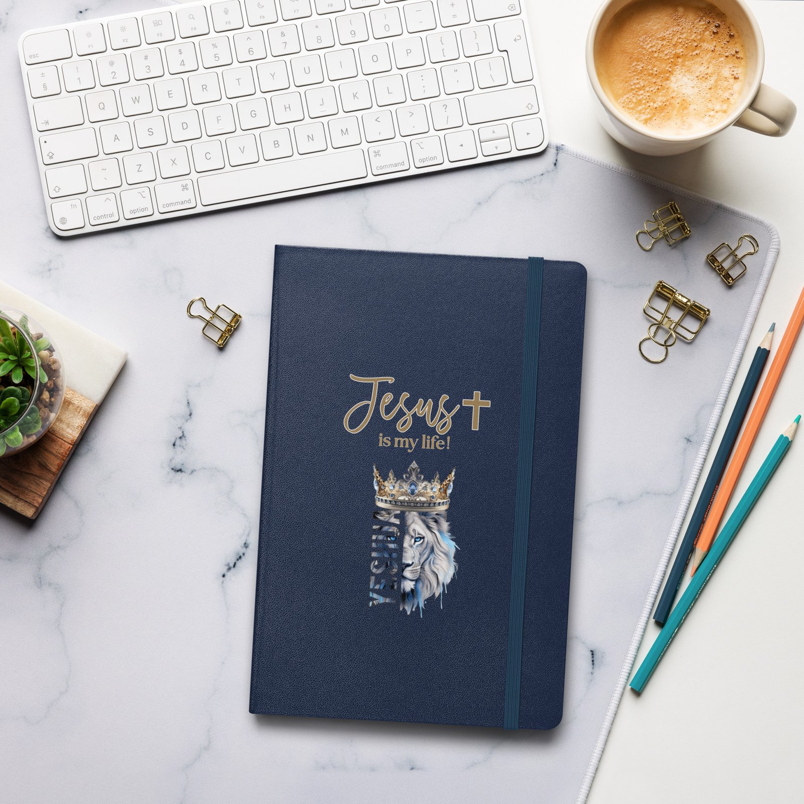 Jesus is my Life - Lion King Yeshua Hardcover Journal - Image 6