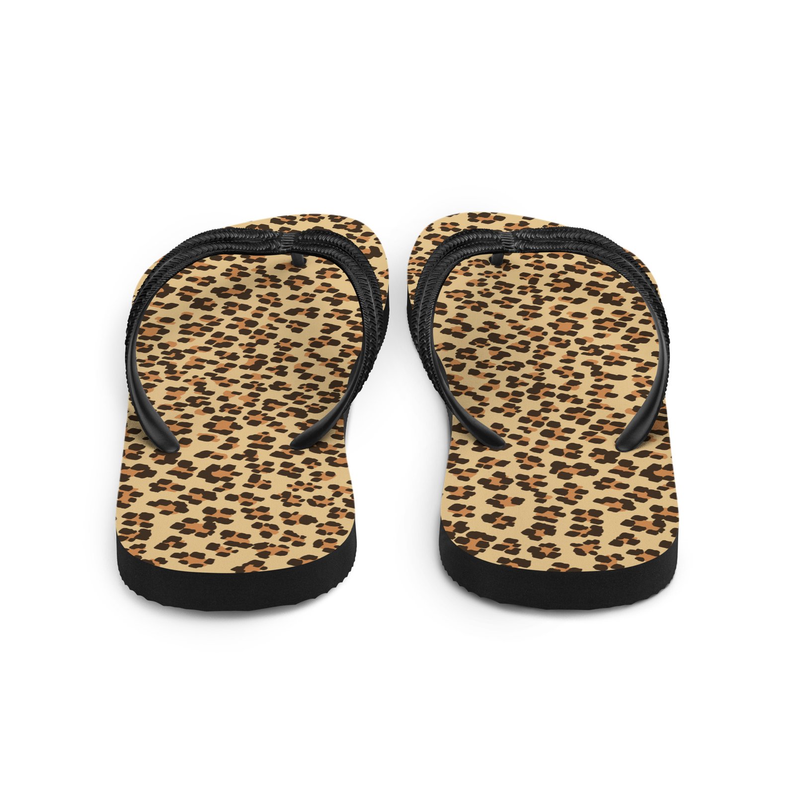 Leopard Print Custom Flip-Flops - Image 4