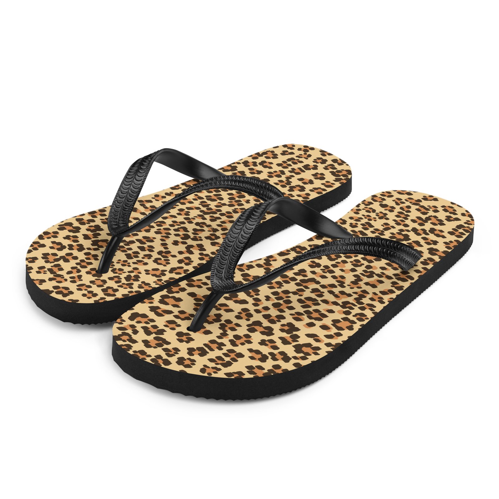Leopard Print Custom Flip-Flops - Image 2