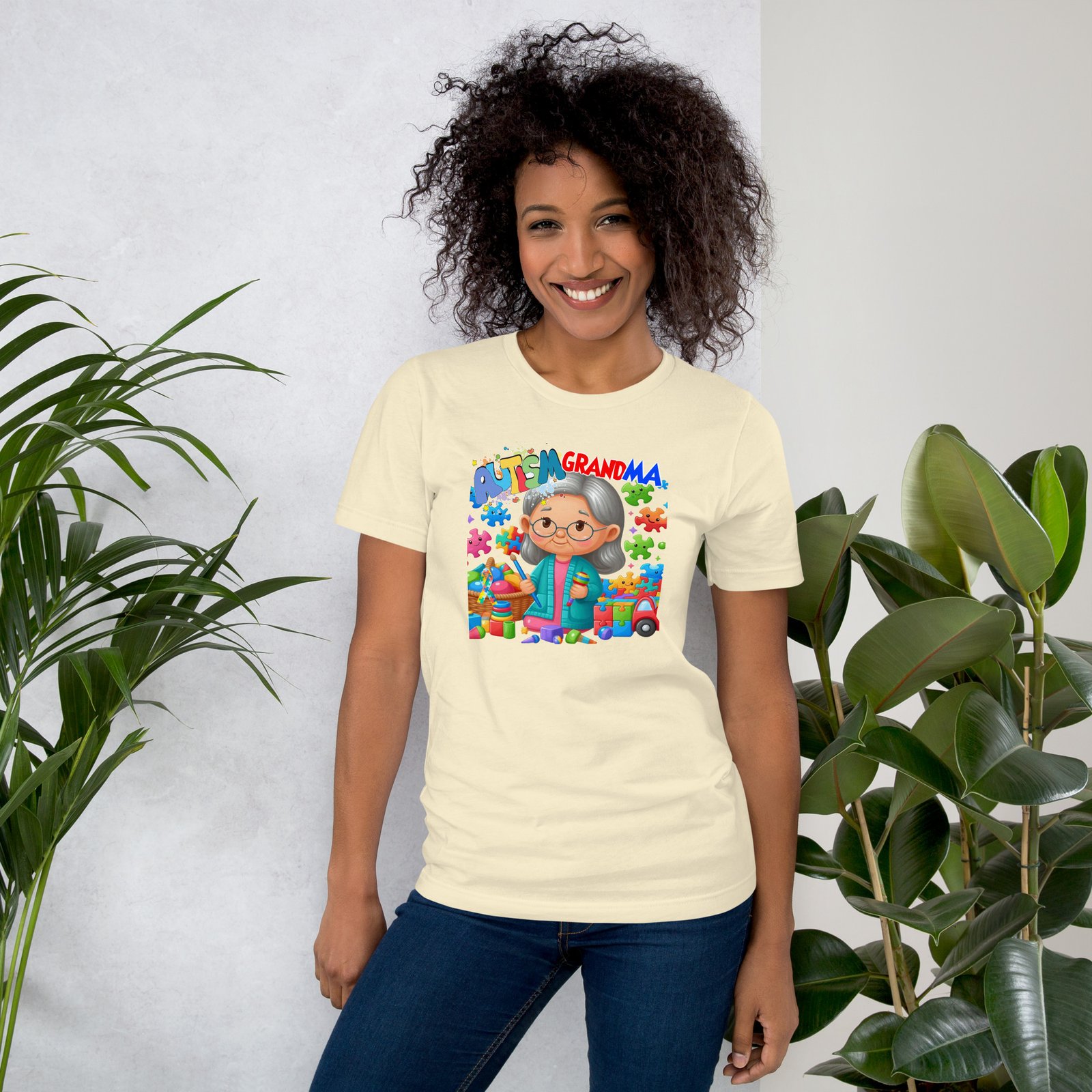 Autism Grandma T-Shirt - Image 11