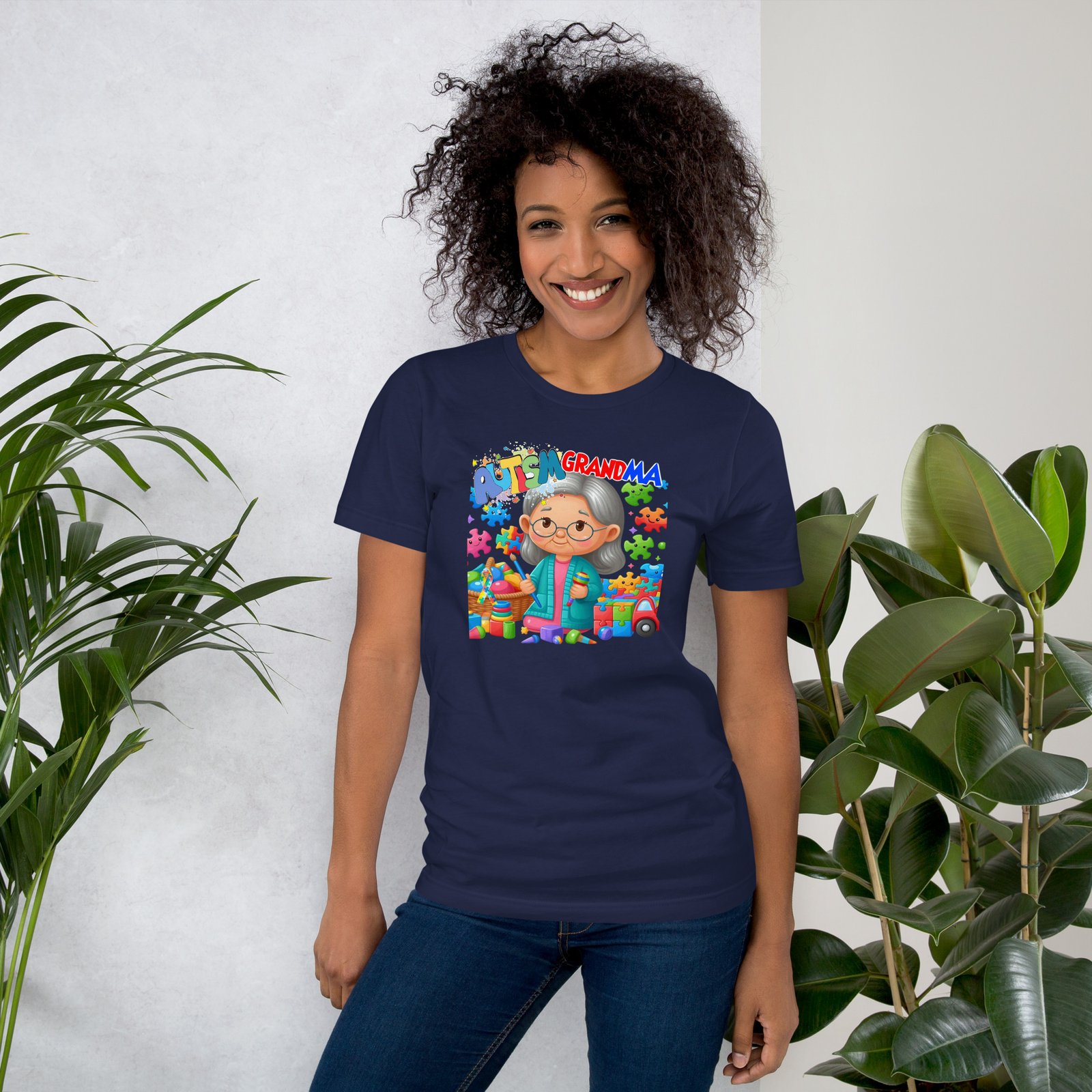 Autism Grandma T-Shirt - Image 9