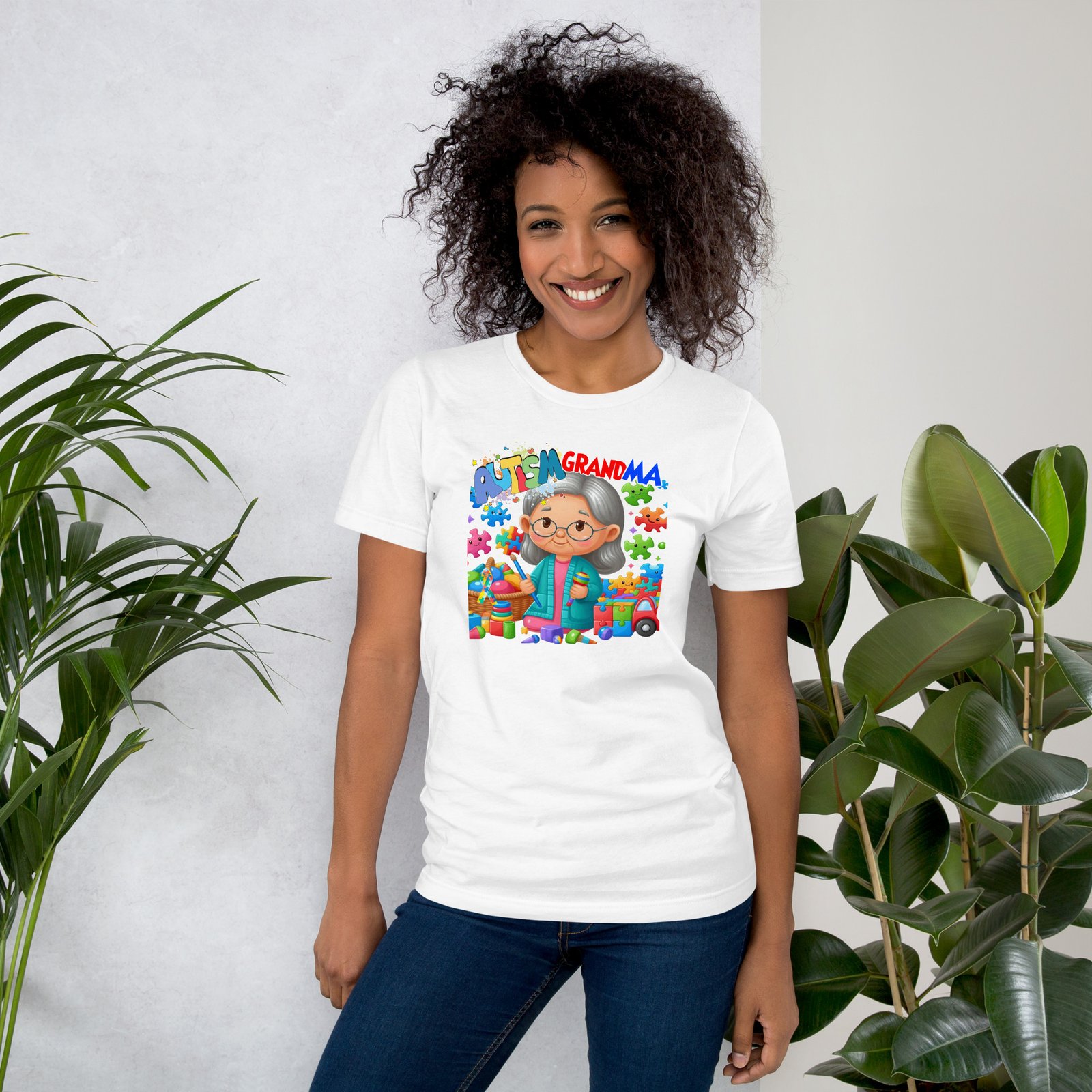 Autism Grandma T-Shirt - Image 12