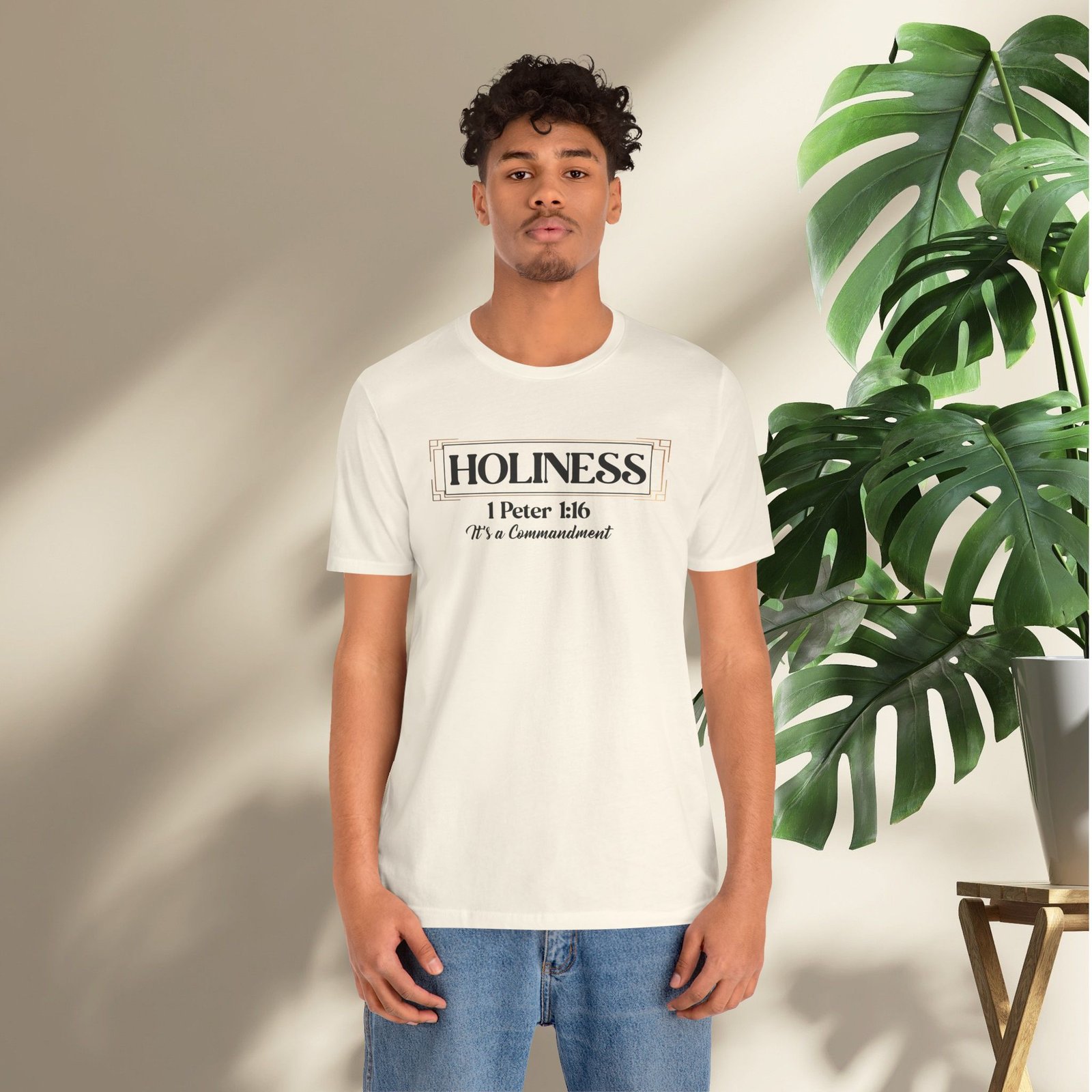 Holiness 1 Peter 1:16 - It's a Commandment Unisex T-Shirt - Image 14