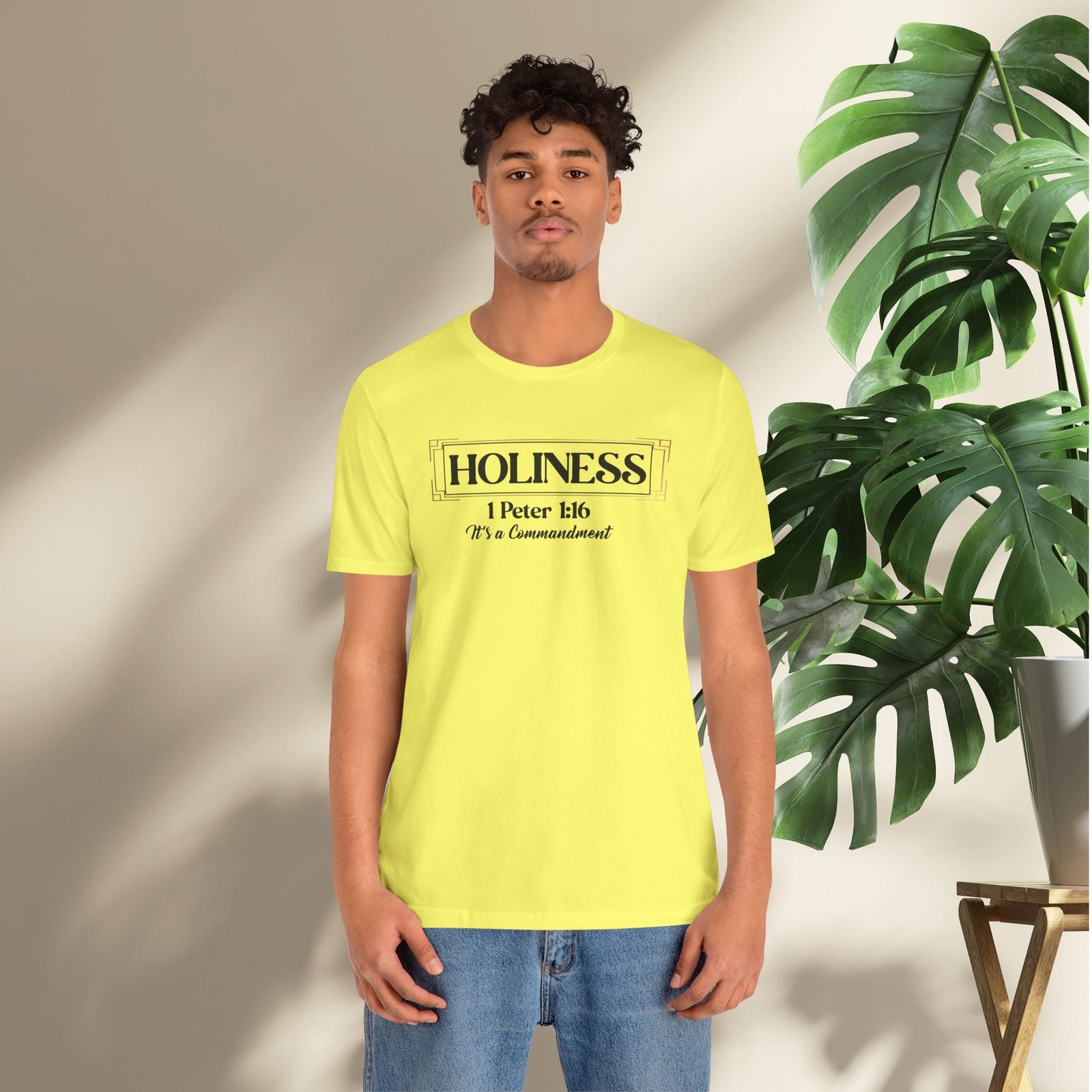 Holiness 1 Peter 1:16 - It's a Commandment Unisex T-Shirt - Image 18