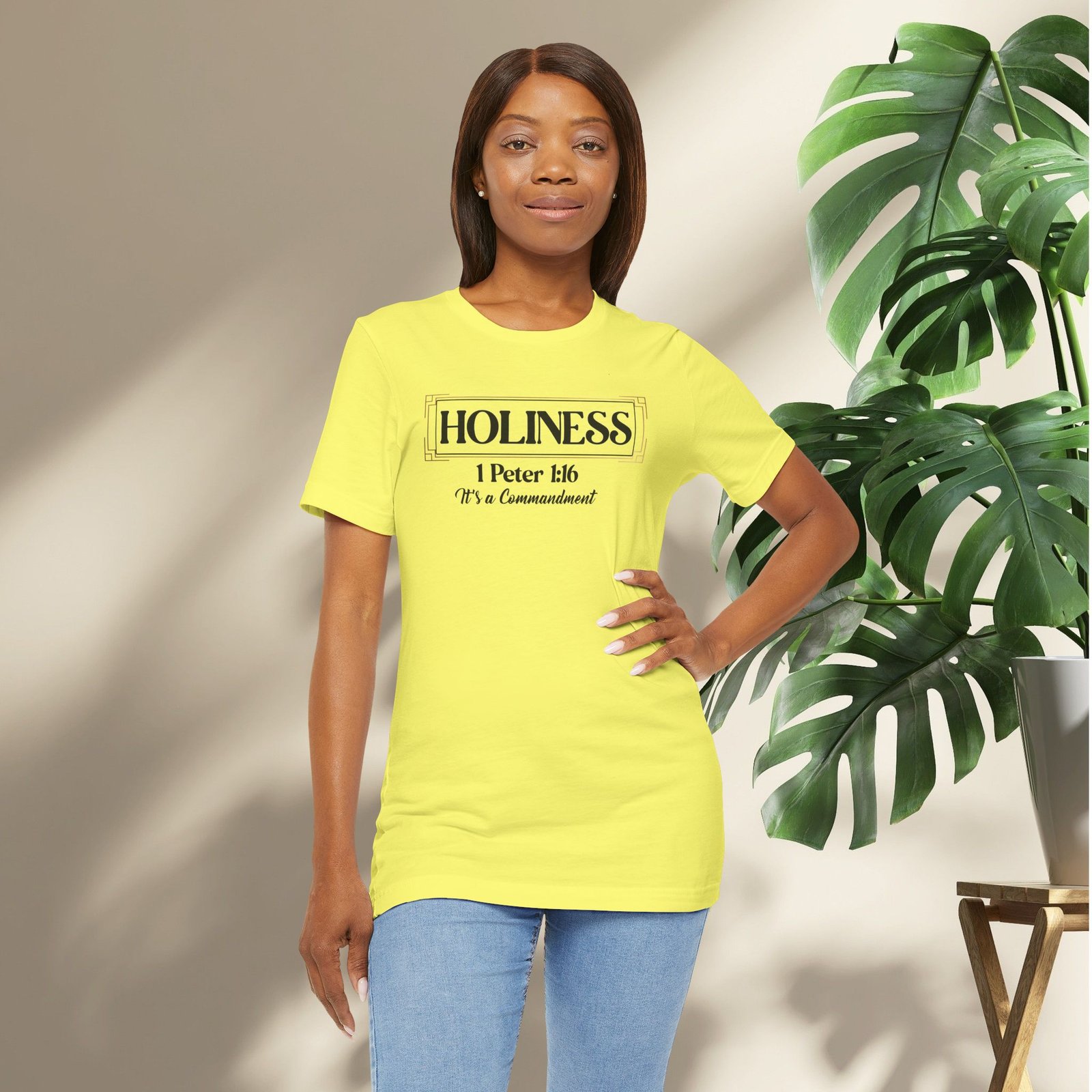 Holiness 1 Peter 1:16 - It's a Commandment Unisex T-Shirt - Image 19