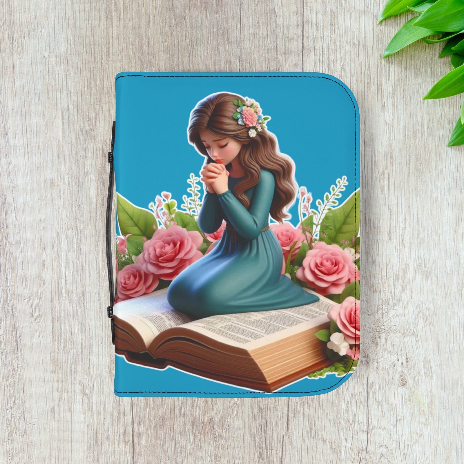 Time with the Father Praying Girl Bible Cover - Image 13