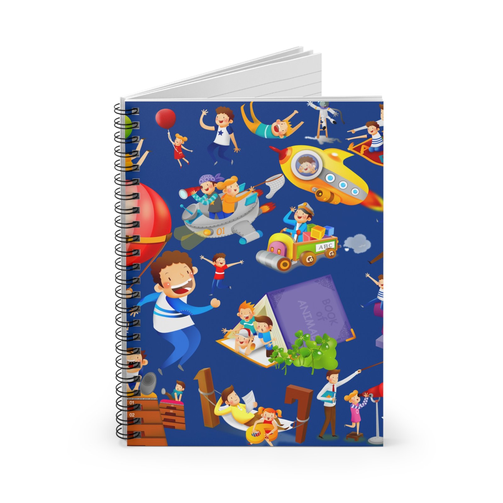 Adventure Kids Spiral Custom Notebook - Image 3