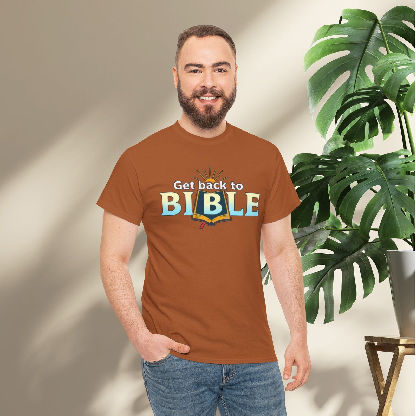 Get Back to Bible Unisex T-Shirt - Image 6
