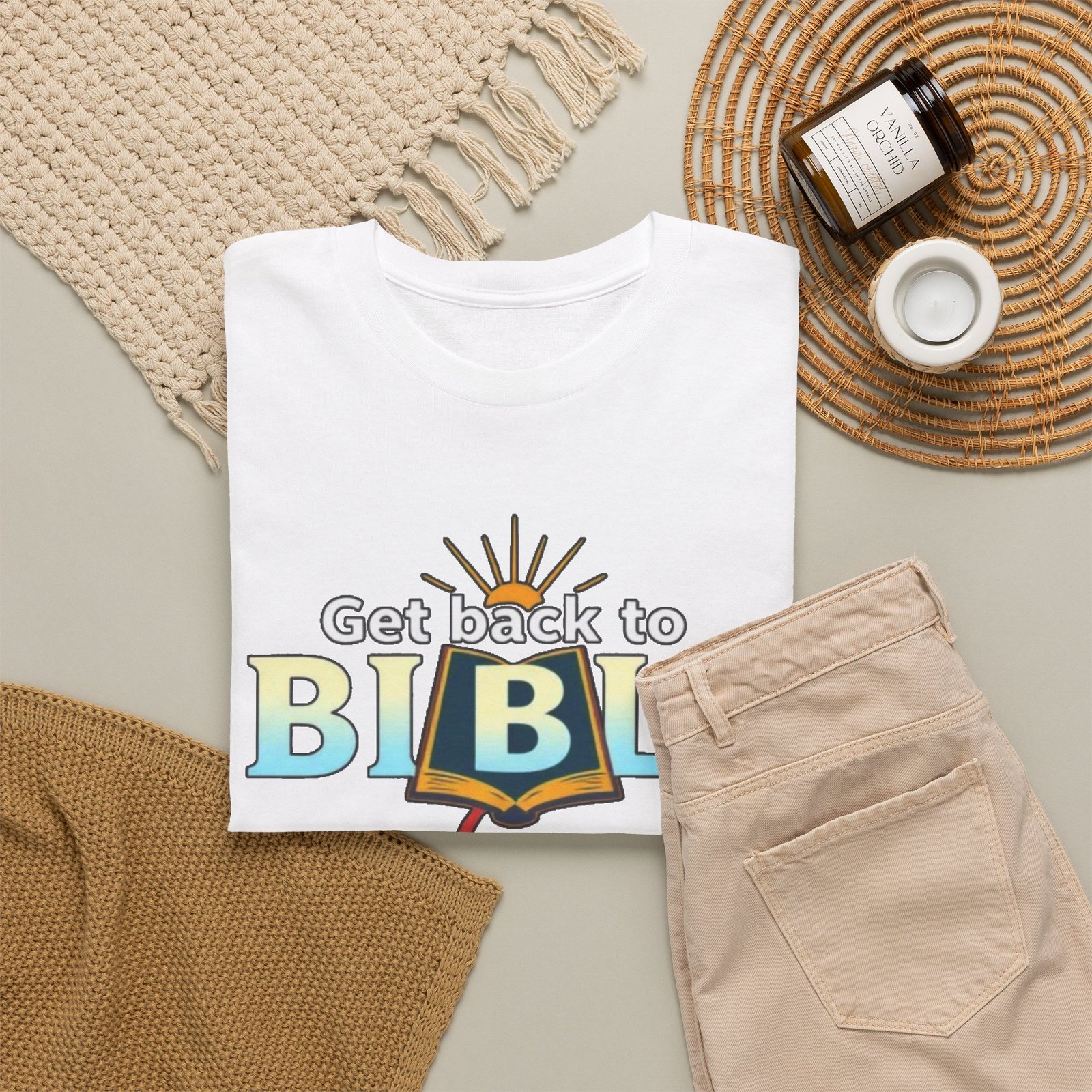 Get Back to Bible Unisex T-Shirt - Image 9