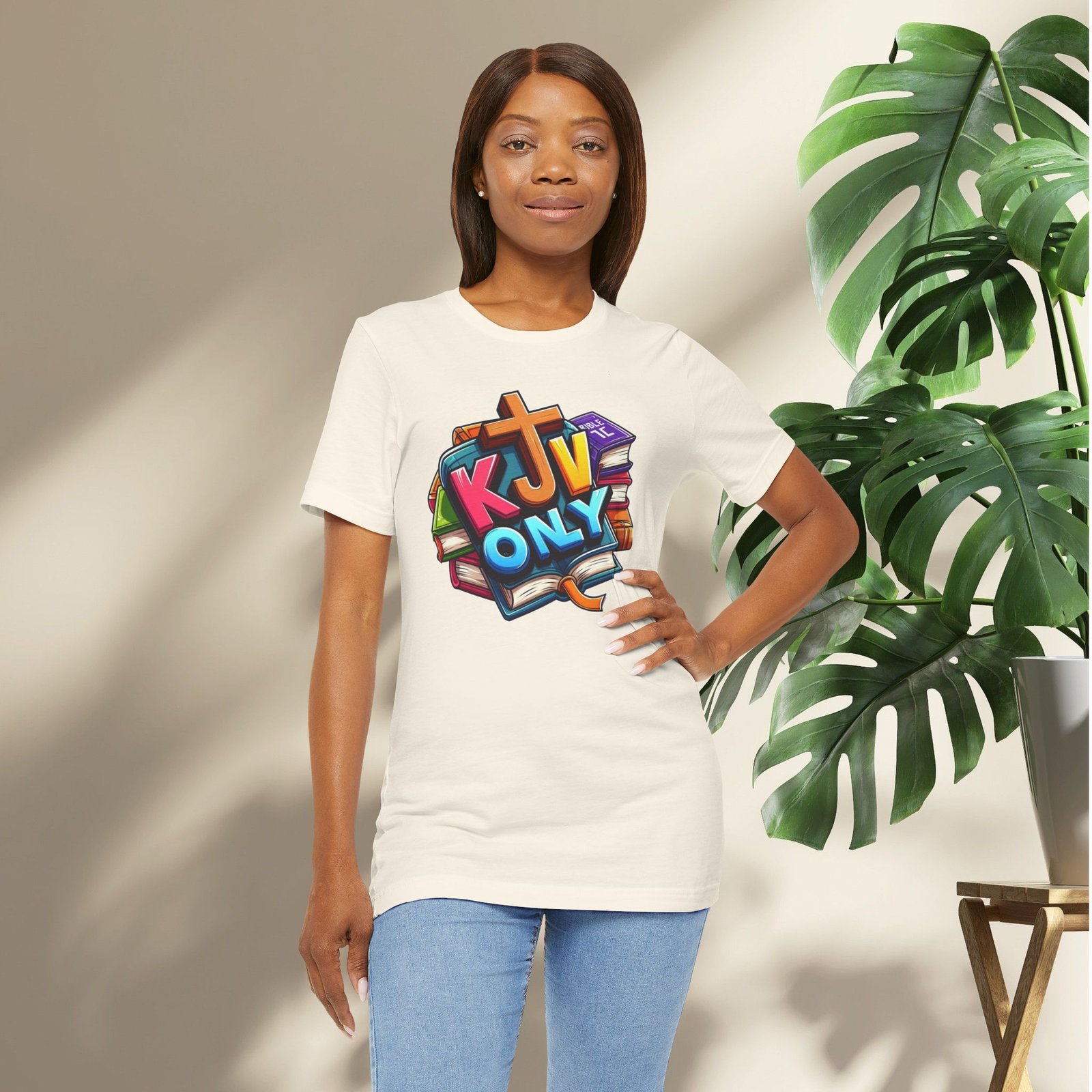 KJV Only - Cross - Bible Unisex T-Shirt - Image 29