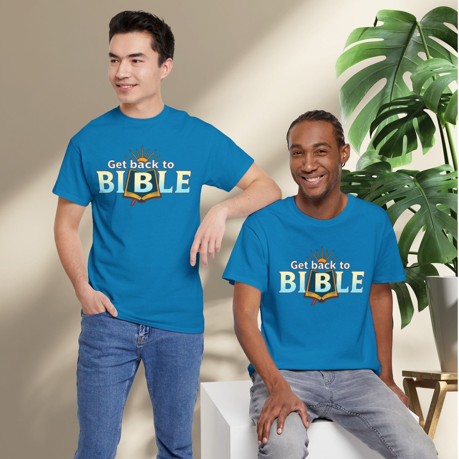 Get Back to Bible Unisex T-Shirt - Image 49