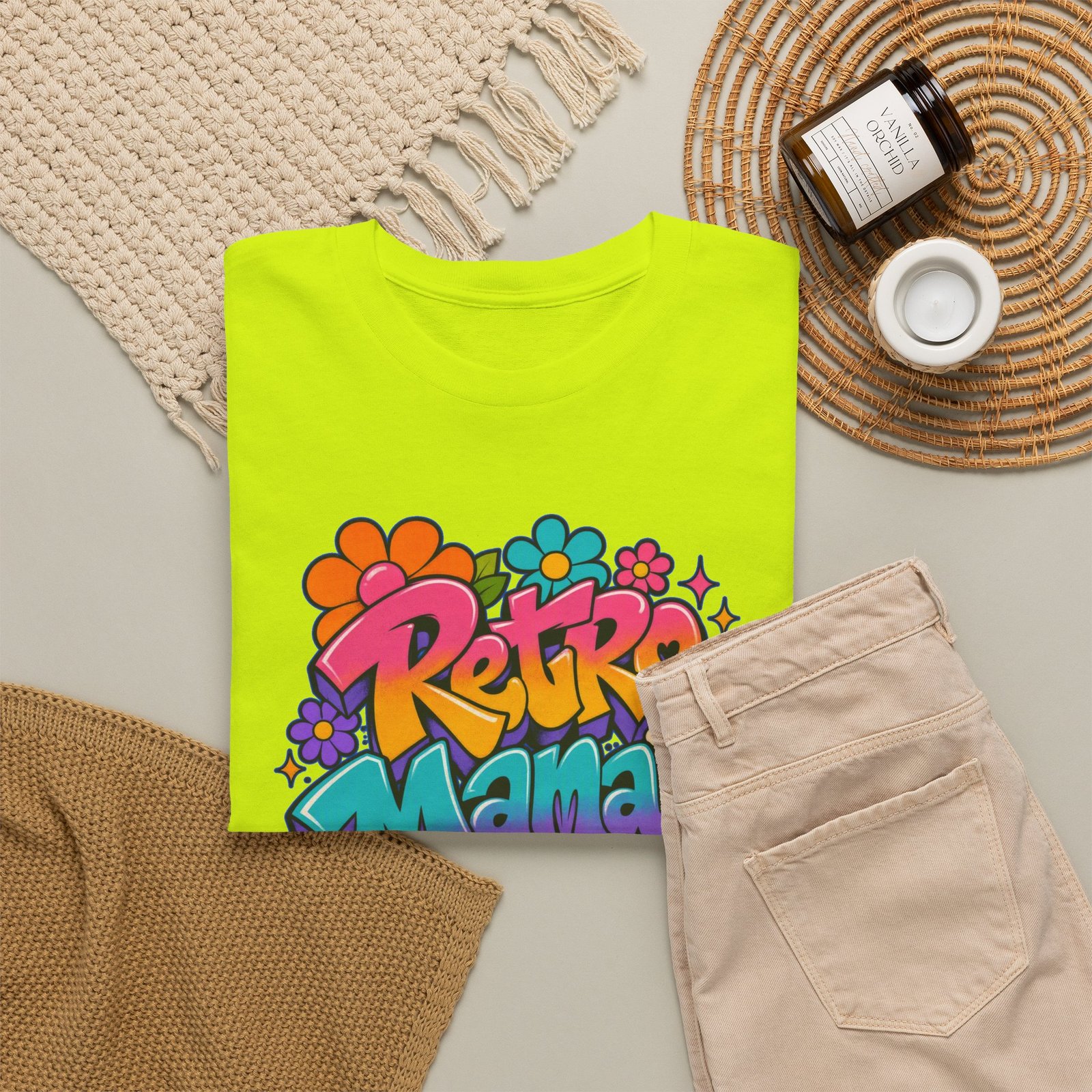 Retro Mama T‑Shirt — 70s Flower Power - Image 31