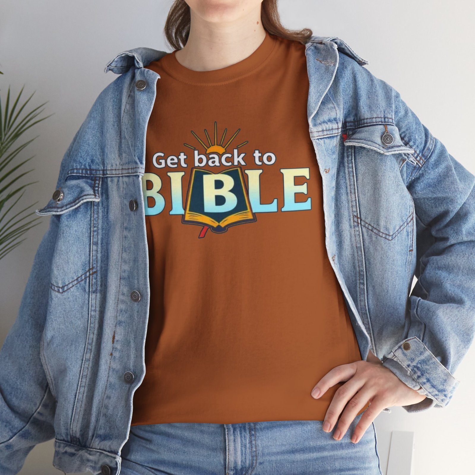 Get Back to Bible Unisex T-Shirt - Image 7