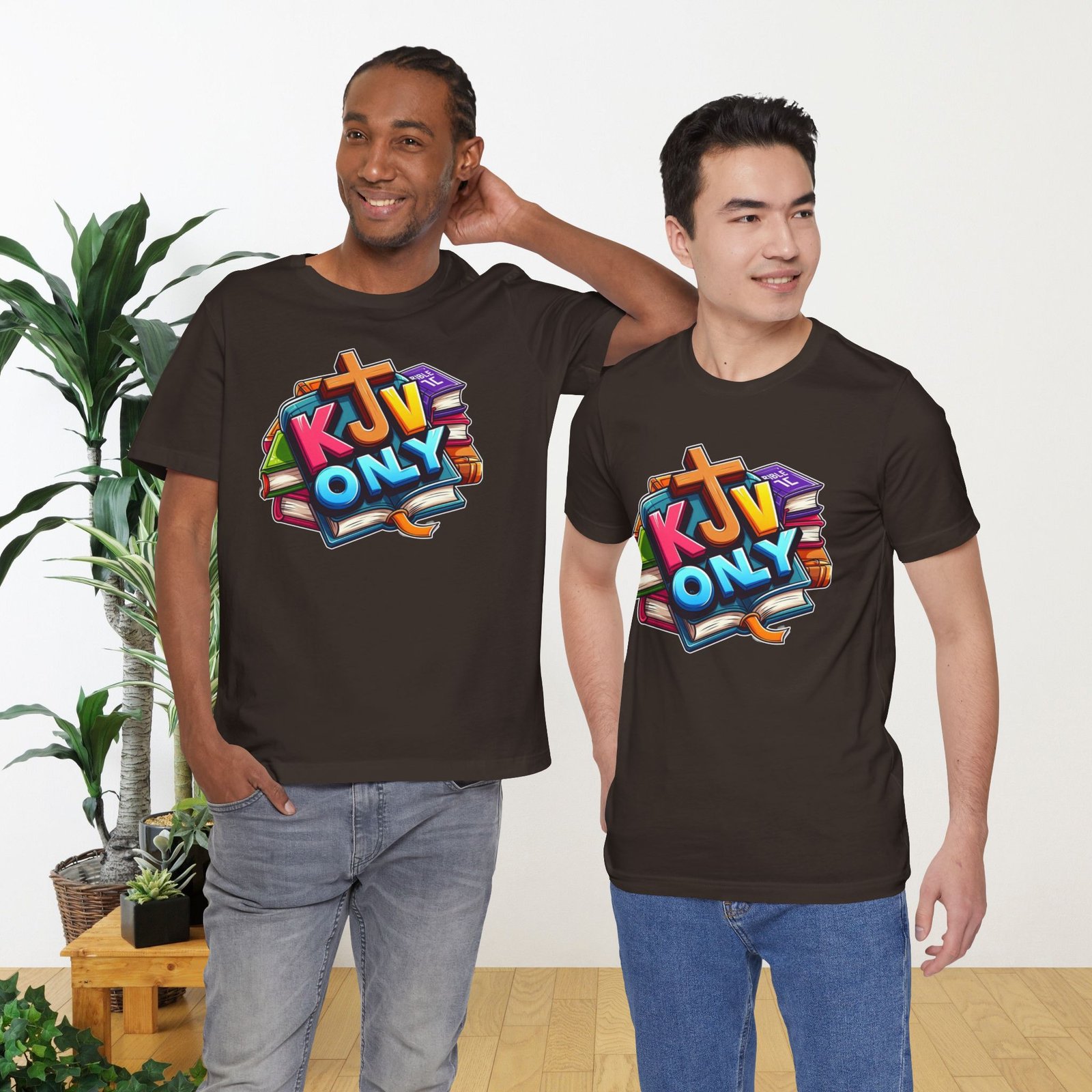 KJV Only - Cross - Bible Unisex T-Shirt - Image 19