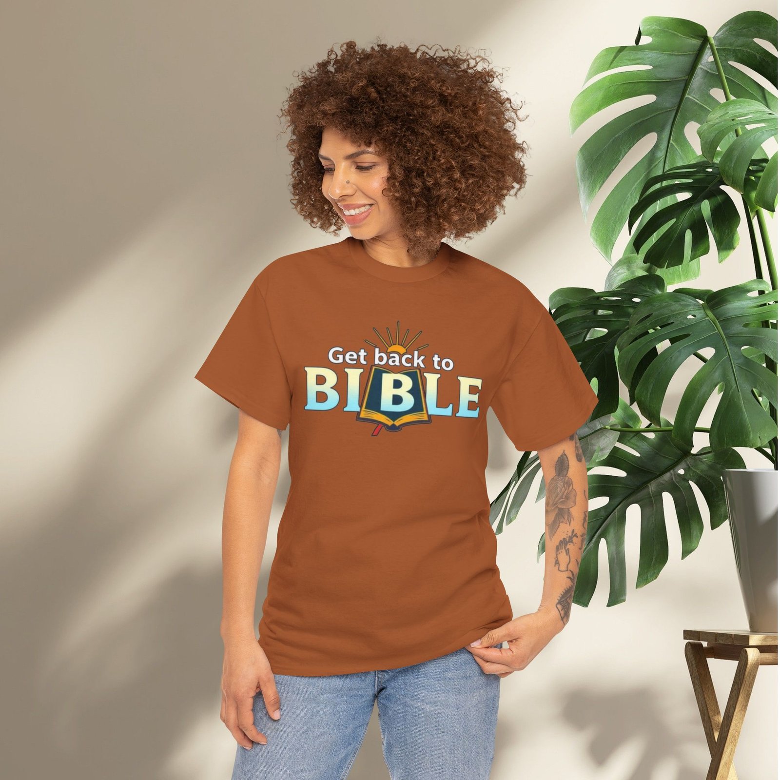 Get Back to Bible Unisex T-Shirt - Image 5