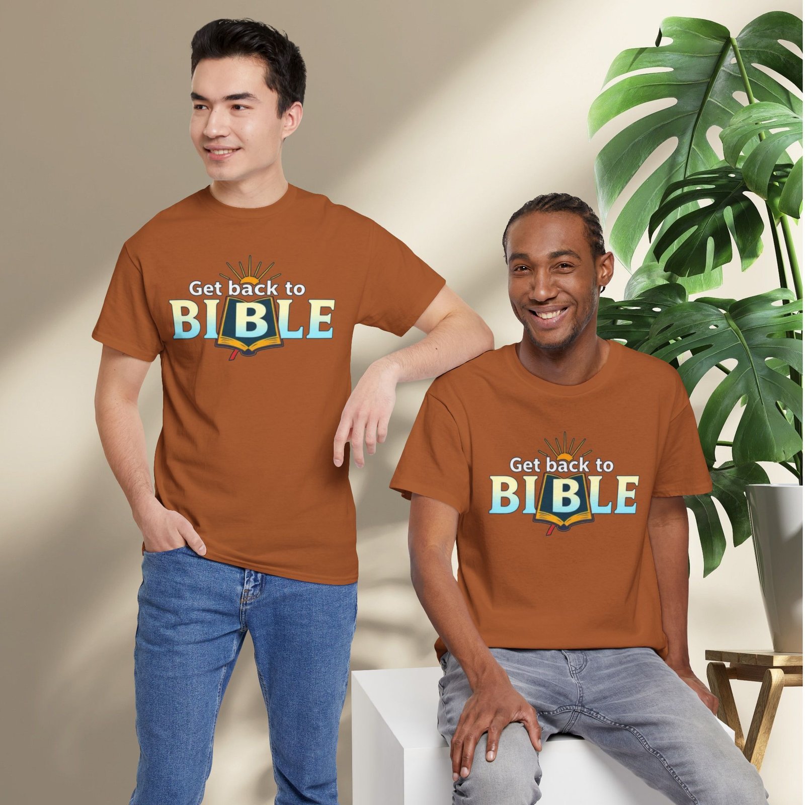 Get Back to Bible Unisex T-Shirt - Image 58
