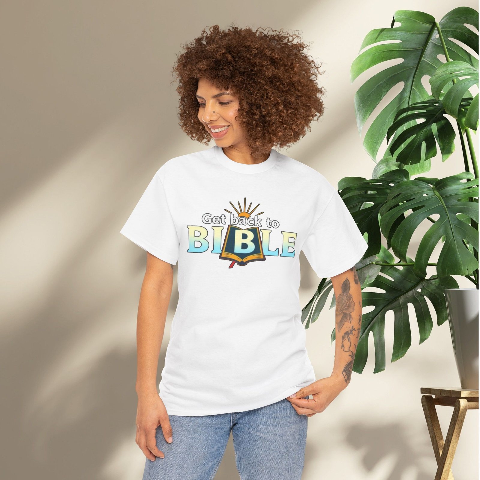 Get Back to Bible Unisex T-Shirt - Image 12